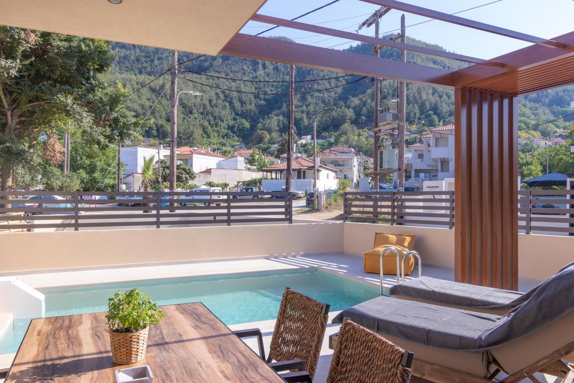 Ntinas Seaside Suites Skala Potamia  Zewnętrze zdjęcie