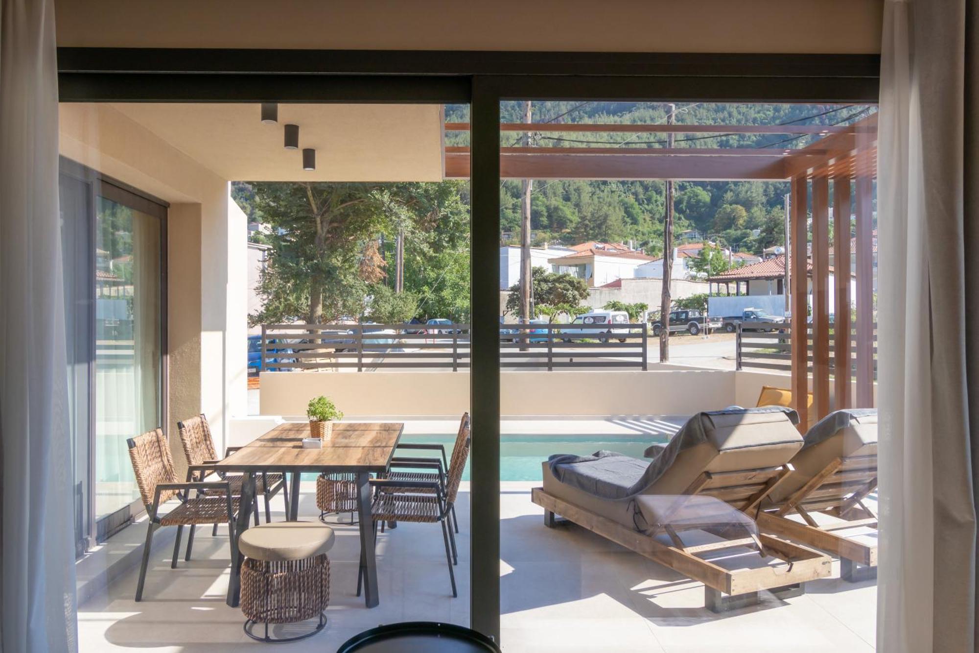 Ntinas Seaside Suites Skala Potamia  Zewnętrze zdjęcie